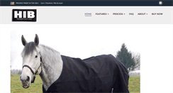Desktop Screenshot of horsesinblack.com