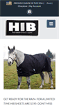 Mobile Screenshot of horsesinblack.com